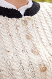 Lana Grossa CARDIGAN Alpina & Cool Wool Big - Stickmönster (SE)