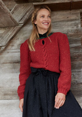 PULLOVER Landlust Soft Tweed 180 & Cool Wool - Stickmönster (SE) från Lana Grossa