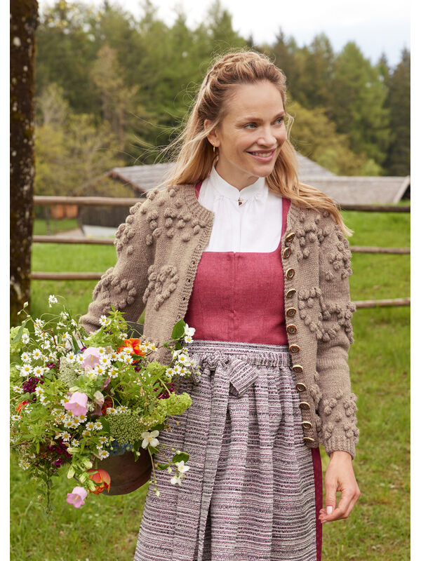 Lana Grossa CARDIGAN Alpina - Stickmönster (SE)