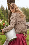 Lana Grossa CARDIGAN Alpina - Stickmönster (SE)