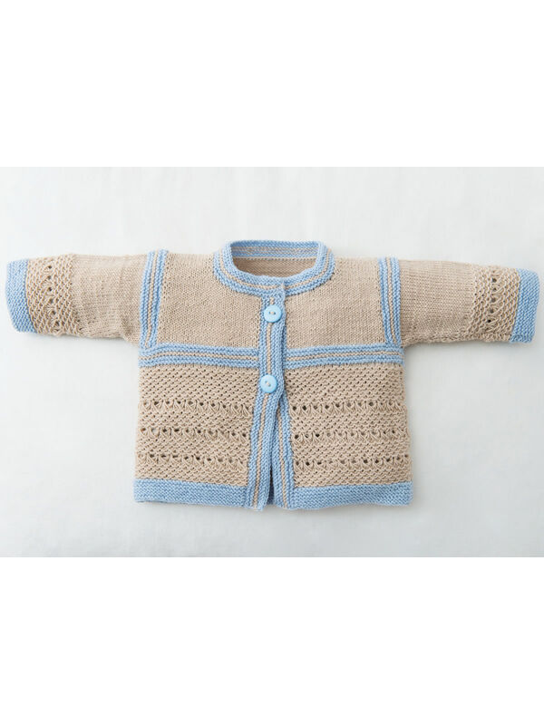 Lana Grossa JACKA OCH SKOR Cool Wool Baby - Stickmönster (DK)