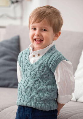 PULLUNDER Cool Wool Big Melange - German Edition från Lana Grossa
