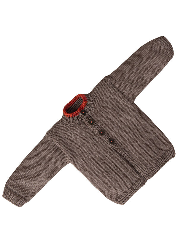 Lana Grossa JACKA Cool Wool Big/Cool Wool Baby - Stickbeskrivning (DK)