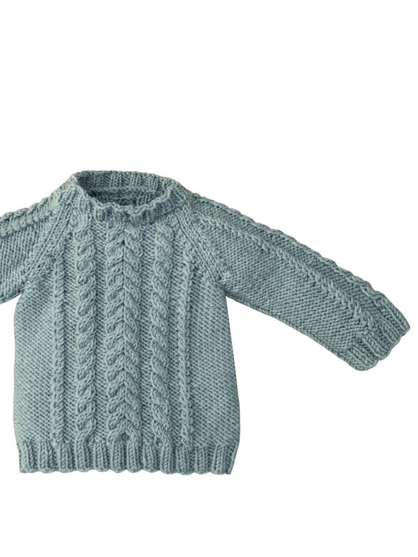 Lana Grossa PULLOVER Cool Wool Big - Stickbeskrivning (DK)