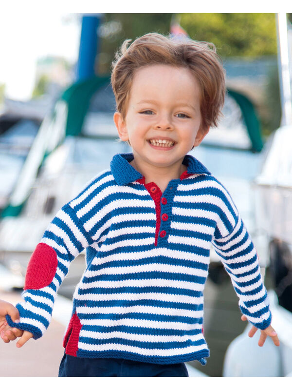 Lana Grossa PULLOVER Elastico - Stickbeskrivning (DK)