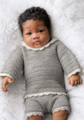 PULLOVER Cool Wool Baby - Stickmönster (DK) från Lana Grossa