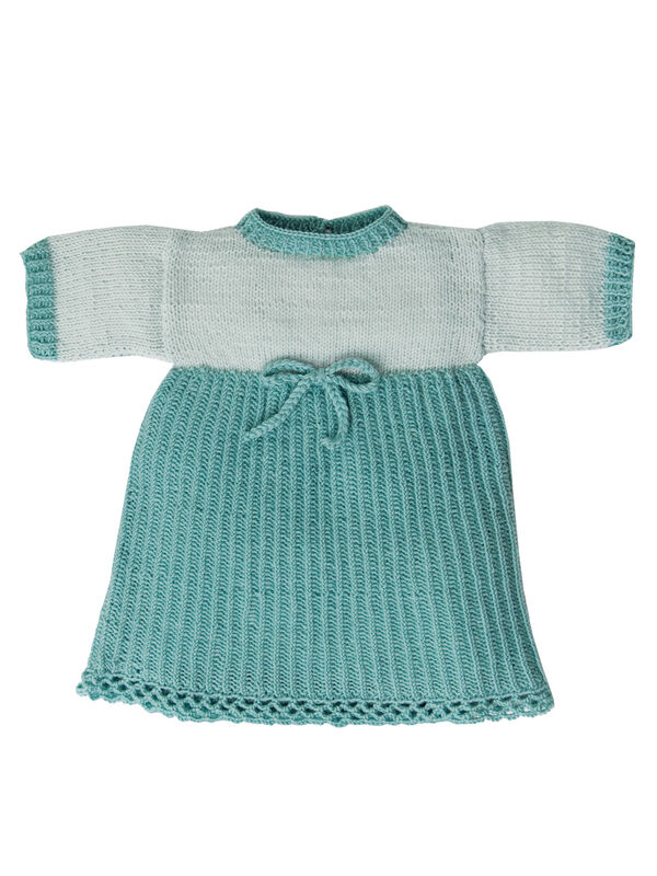 Lana Grossa KLÄNNING Cool Wool Baby - Stickmönster (DK)