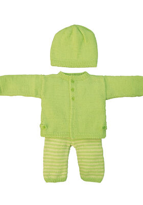 JACKA Cool Wool Baby - Stickmönster (DK) från Lana Grossa