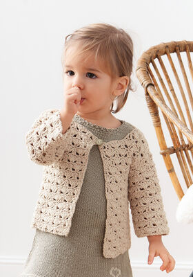 JACKA Soft Cotton - Stickmönster (DK) från Lana Grossa