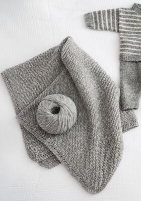 PLAID  Cashmere 16 Fine - Stickmönster (DK) från Lana Grossa