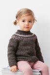 Lana Grossa PULLOVER Alta Moda Alpaca - Stickmönster (DK)