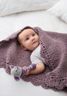 PLAID Alta Moda Alpaca - Stickmönster (DK) från Lana Grossa