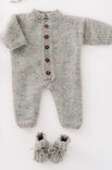 Lana Grossa OVERALL Cool Wool Baby Print Punto - Stickmönster (DK)