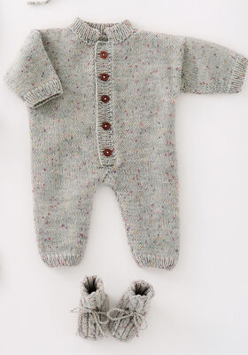 OVERALL Cool Wool Baby Print Punto - Stickmönster (DK) från Lana Grossa