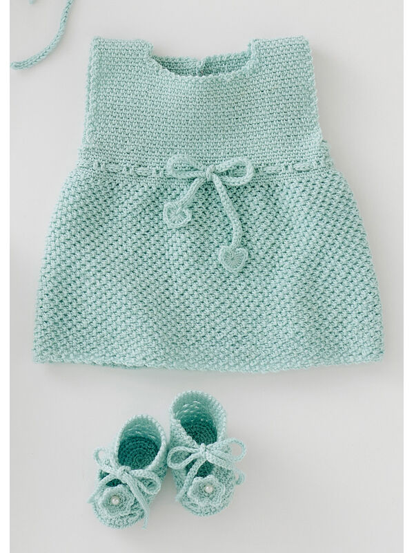 Lana Grossa KLÄNNING Cool Wool Baby - Stickmönster (DK)