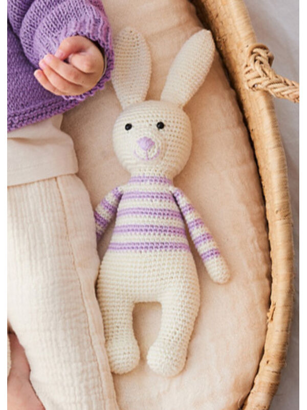 Lana Grossa HARE Cotone - Heklemönster (DK)
