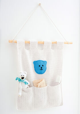 VÄGGDEKORATION Organico, Cotone & Meilenweit 100 G Merino - Virkmönster (SE) från Lana Grossa