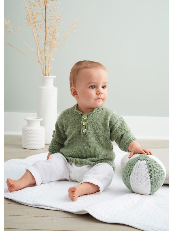 Lana Grossa PULLOVER Ecopuno - Stickmönster (DK)