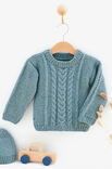 Lana Grossa PULLOVER Alta Moda Alpaca - Stickmönster (DK)
