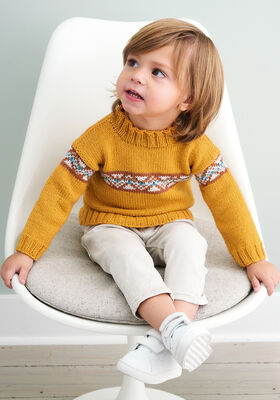 PULLOVER Cool Wool - Stickmönster (DK) från Lana Grossa