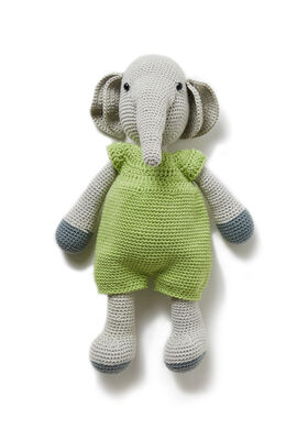 VIRKAD ELEFANT Cotone - Virkmönster (DK) från Lana Grossa