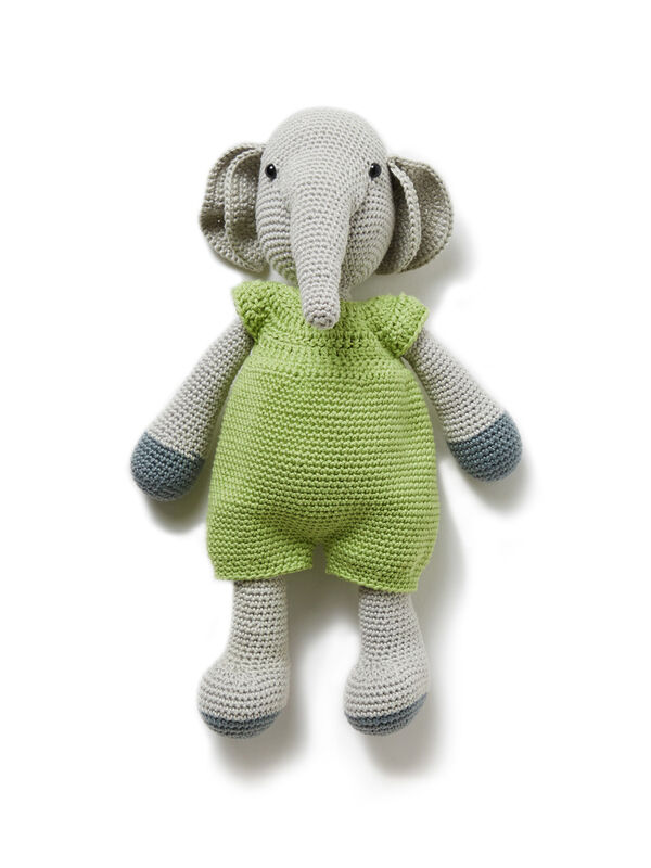 Lana Grossa VIRKAD ELEFANT Cotone - Virkmönster (DK)