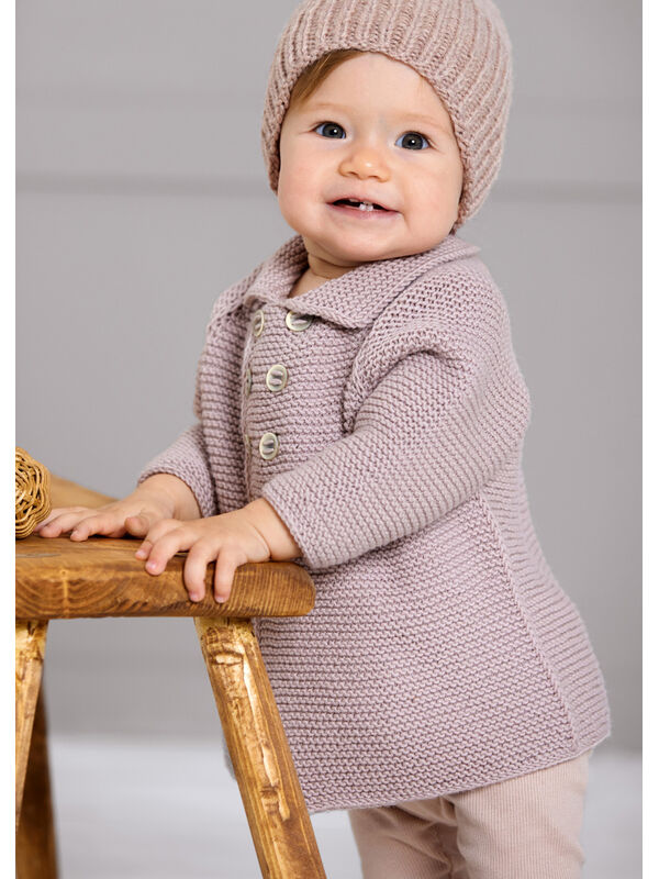 Lana Grossa CARDIGAN Cool Wool Big - Stickmönster (DK)