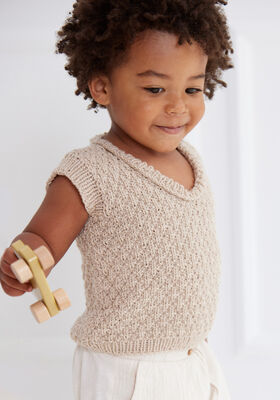 SLIPOVER Cool Wool Big - Stickmönster (DK) från Lana Grossa