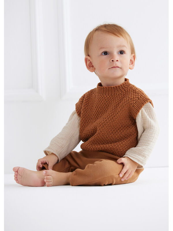 Lana Grossa SLIPOVER Cool Wool - Stickmönster (DK)