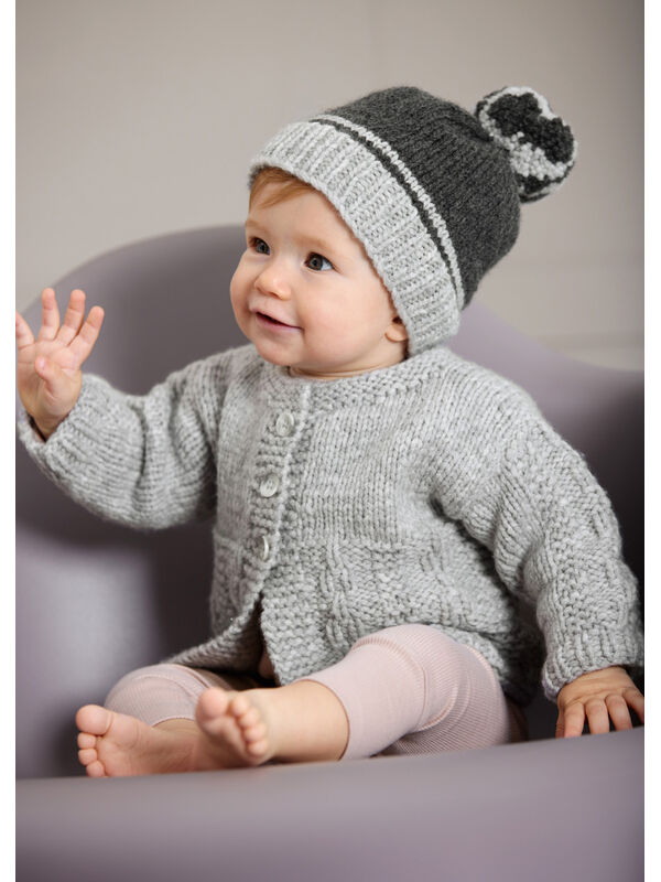 Lana Grossa JACKA Cool Merino Big - Stickmönster (DK)