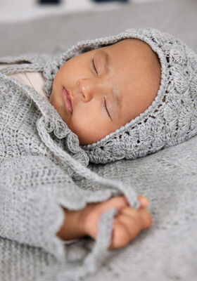 VIRKAD MÖSSA Cool Wool Baby - Virkmönster (DK) från Lana Grossa