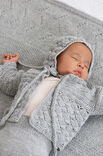 Lana Grossa VIRKAD MÖSSA Cool Wool Baby - Virkmönster (DK)