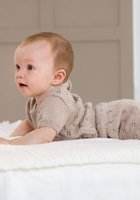 PULLOVER Cool Wool Baby - Stickmönster (DK) från Lana Grossa