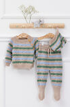 Lana Grossa OMLOTT-JACKA Cool Wool Baby - Stickmönster (DK)