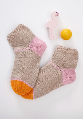 SOCKOR Cool Wool Baby - Stickmönster (DK) från Lana Grossa