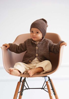 JACKA Cool Wool Big & Cool Wool Big Vintage - Stickmönster (DK) från Lana Grossa