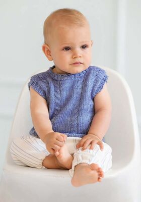 SLIPOVER Cool Wool Vintage - Stickmönster (DK) från Lana Grossa