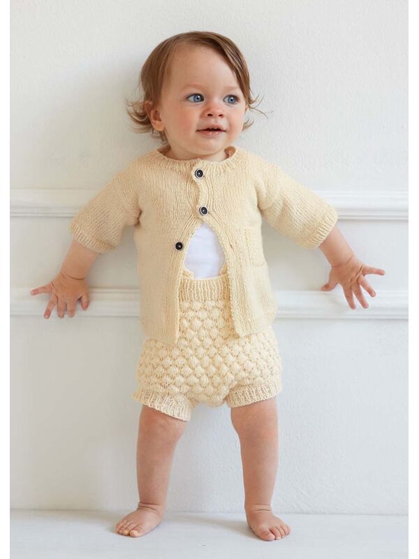 Lana Grossa JACKE Cool Wool Baby - Stickmönster (DK)