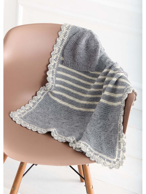 Lana Grossa PLAID Cool Wool Baby - Stickmönster (DK)