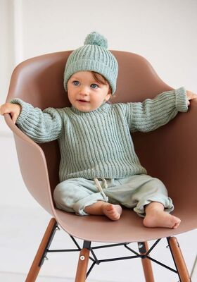 PULLOVER Elastico - Stickmönster (DK) från Lana Grossa