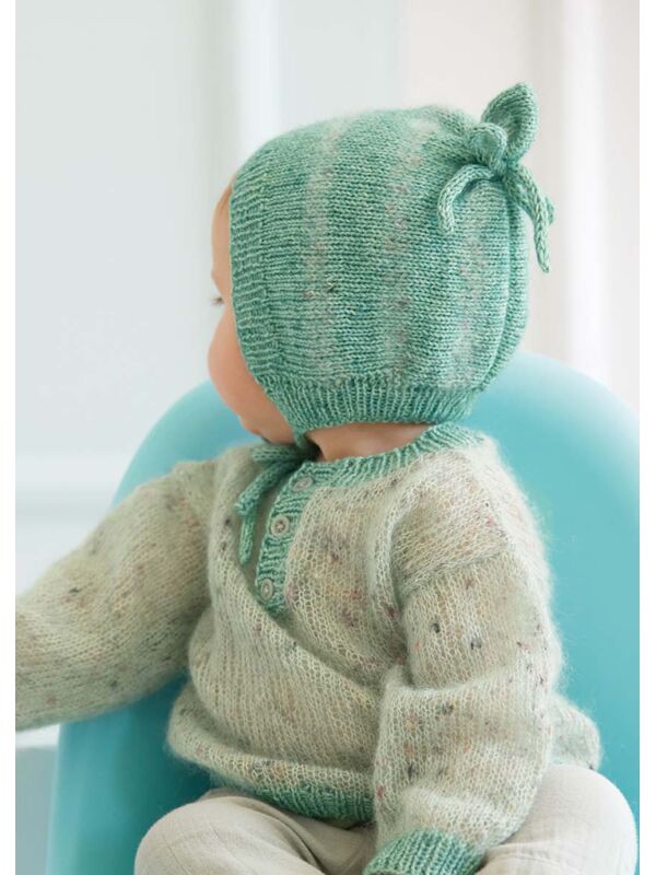 Lana Grossa MÖSSA Natural Superkid Tweed & Ecopuno - Stickmönster (DK)