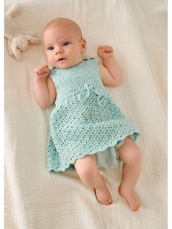 Lana Grossa KLÄNNING Cool Wool Baby Print Punto