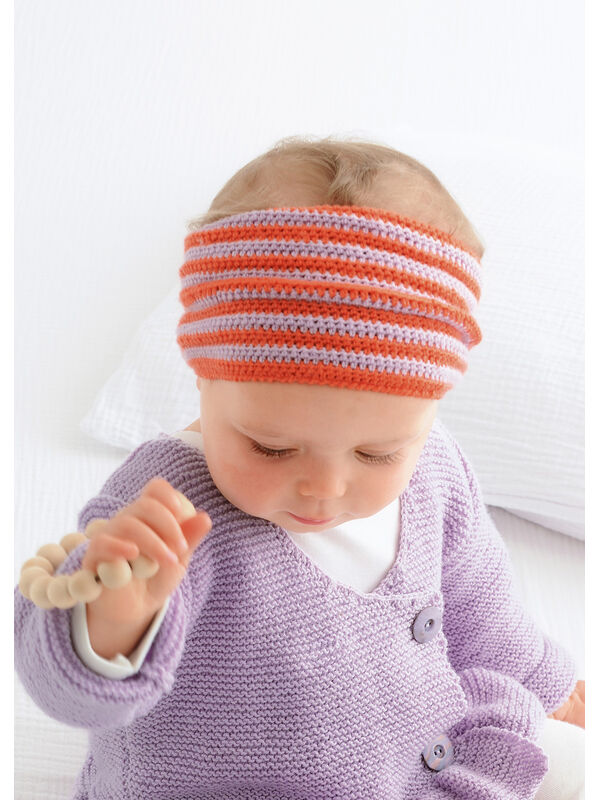 Lana Grossa PANNBAND Cool Wool Baby - Stickmönster (DK)