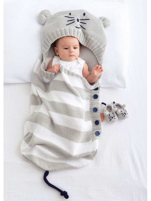 Lana Grossa SOVPÅSE Soft Cotton - Stickmönster (DK)