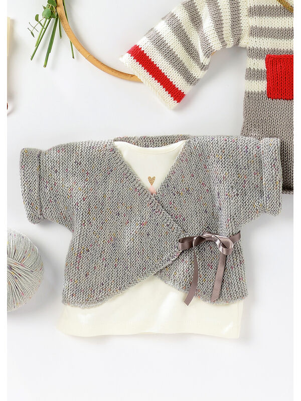 Lana Grossa OMLOTT-KOFTA Cool Wool Baby - Stickmönster (SE)