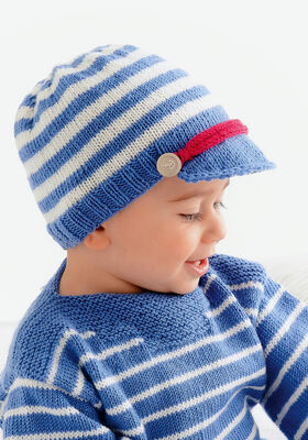MÖSSA Cool Wool Baby - Stickmönster (DK) från Lana Grossa