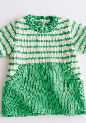 KLÄNNING Soft Cotton - Stickmönster (DK) från Lana Grossa