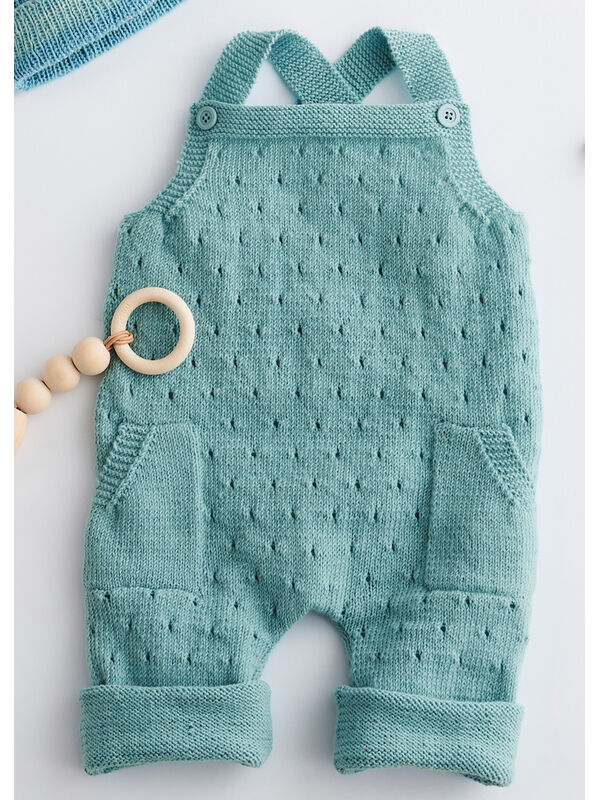 Lana Grossa HÄNGSELBYXOR Cool Wool Baby - Stickmönster (DK)