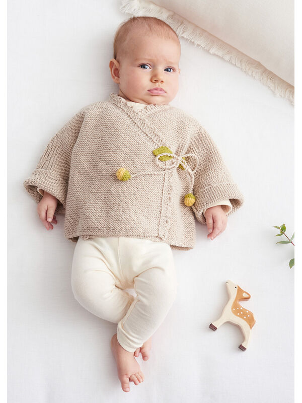 Lana Grossa JACKA Cool Wool Baby - Stickmönster (DK)