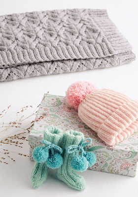 PLAID Cool Wool Baby - Stickmönster (DK) från Lana Grossa